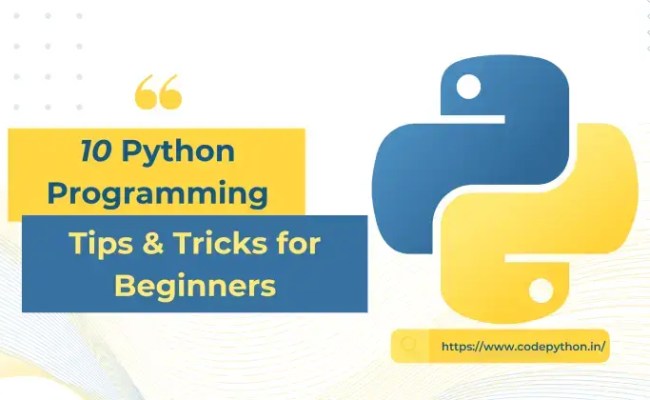 10 Python Tips & Tricks For Beginners