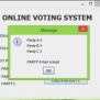 Online Voting System Using Java Swing - CodeSpeedy