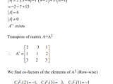 Matrix Inversion In C Codespeedy