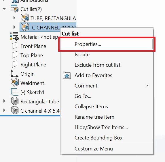 Vba Macro To Browse Solidworks Cut List Custom Properties From Selected Entity - Modern 4K Vintage Photos | Free Download