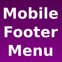 Groovy menu plugin (free) · 4. Mobile Footer Menu Wordpress Plugin by Rackons2015 | Codester