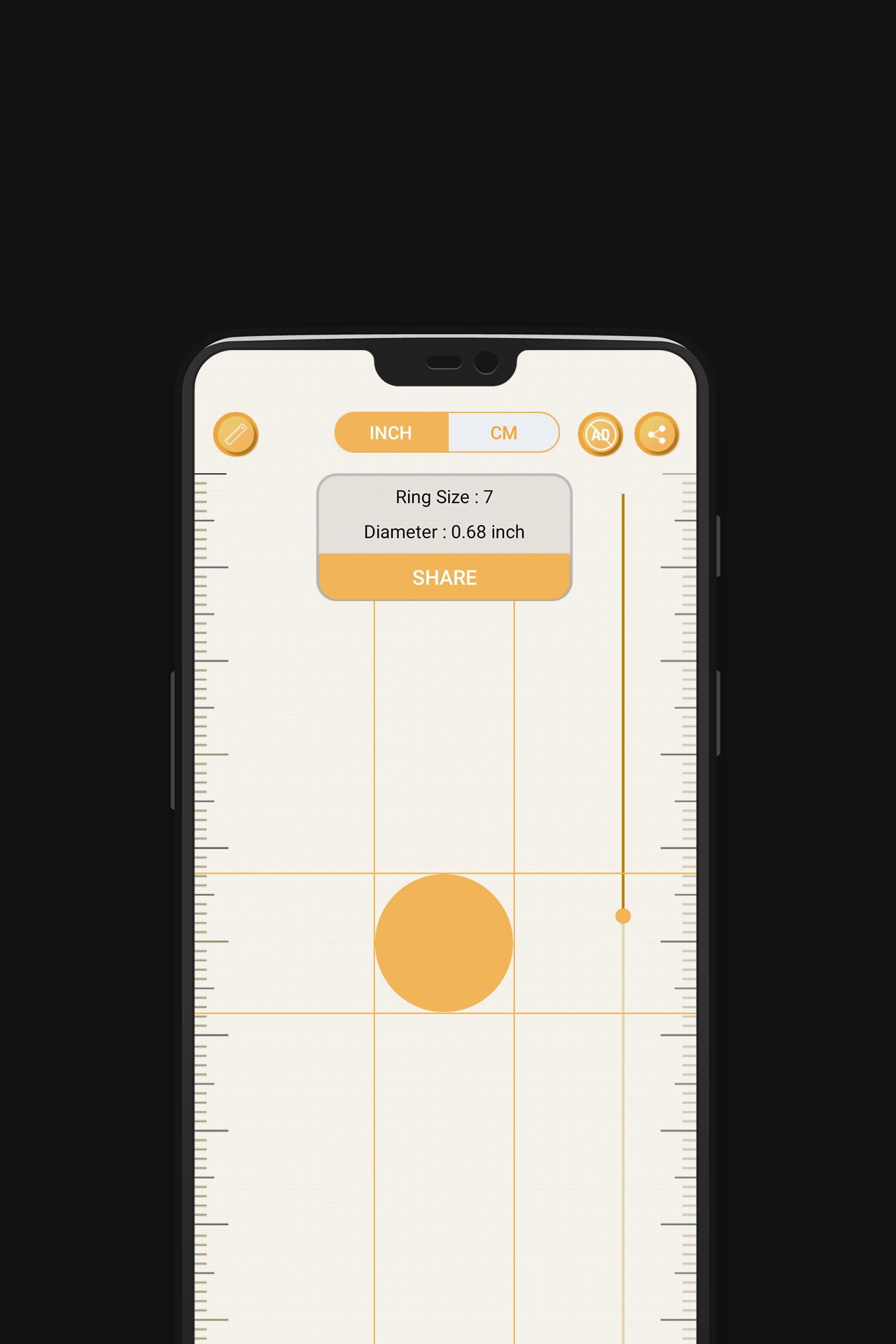 Ring size finder