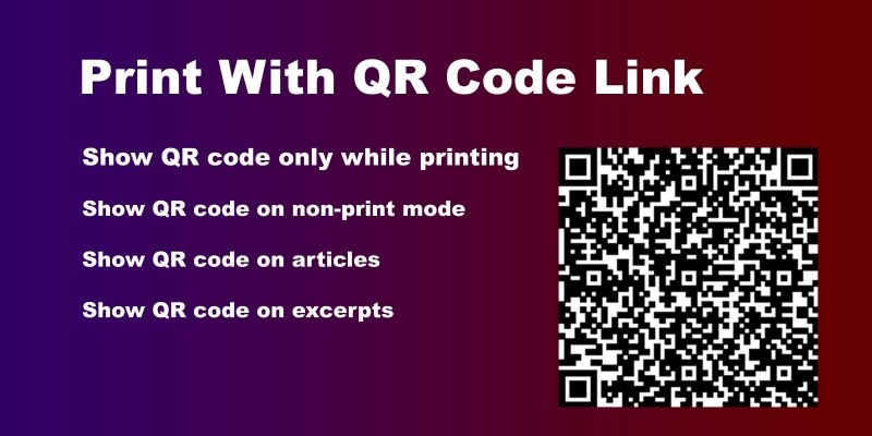However, if you need to mail a p. Print With QR Code Link WordPress Plugin by Multiplewebtools | Codester