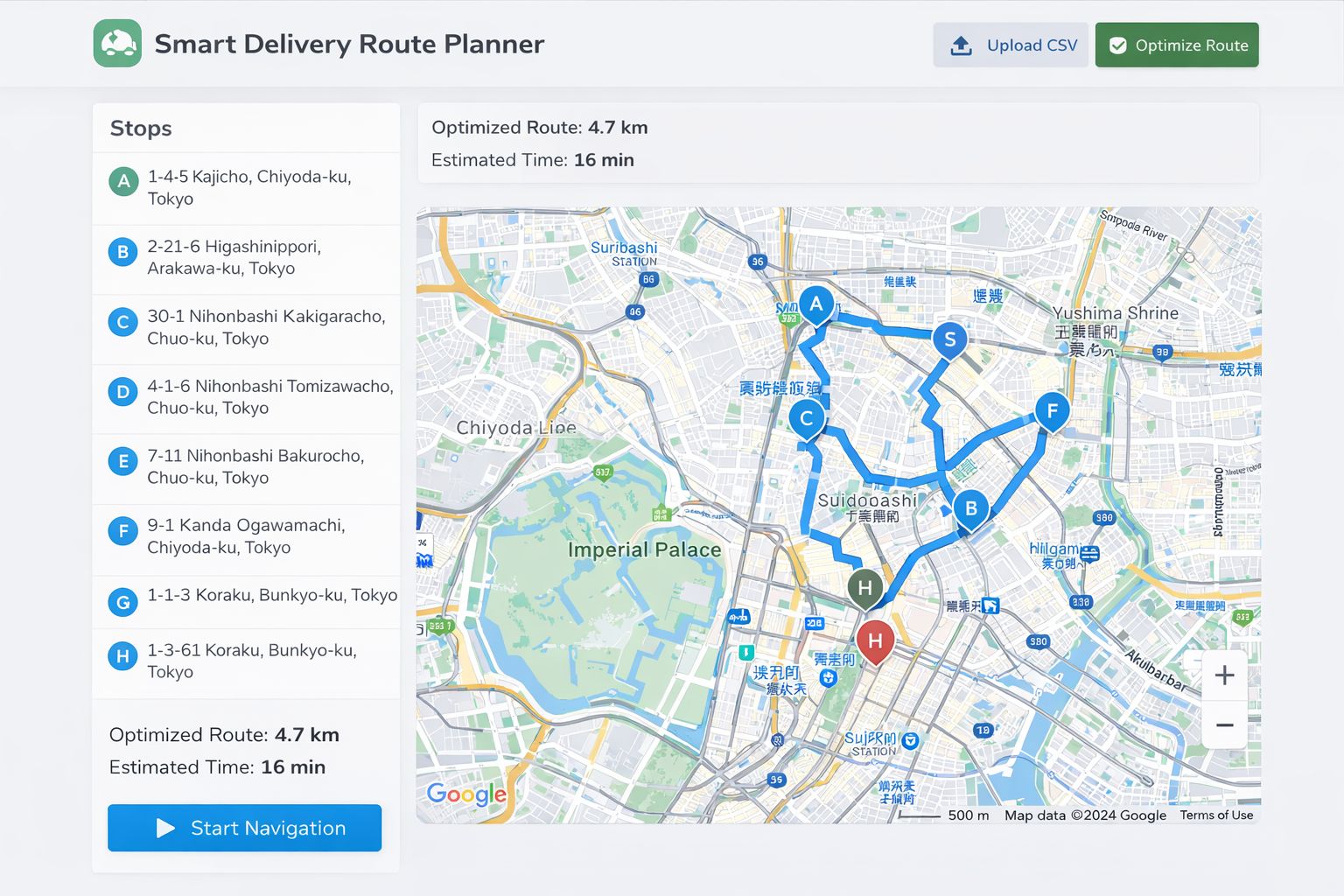 Smart Delivery Route Planner Codester 002 