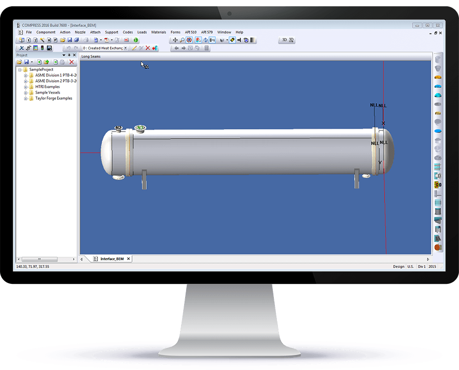 Compress Pressure Vessel Design Software Codeware