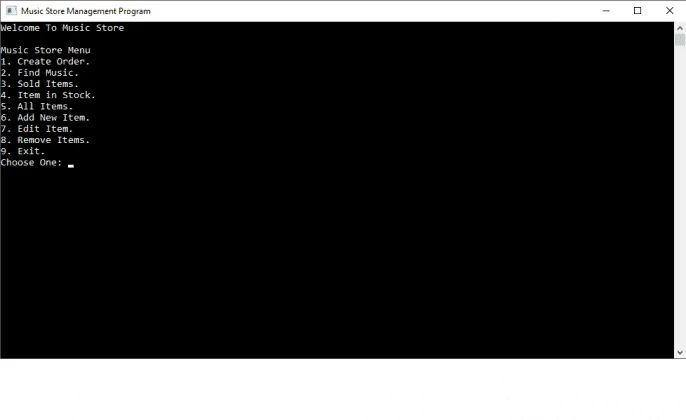 Music Store Management System Project C Program With Mysql Database Code With C - Download Professional Colorful Art | Full HD