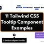 11 Tailwind CSS Tooltip Component Examples
