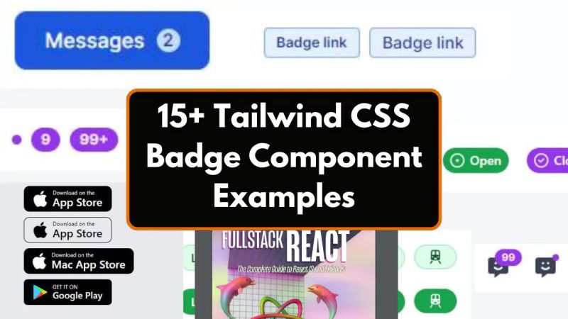 How To Create A Badge Using Tailwind Css Youtube - HD Geometric Photos for Desktop