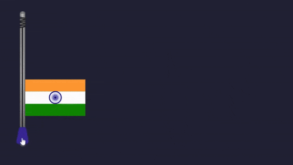 Indian Flag Image Animation Project In Html Css And Js With Source - Premium City Image Gallery - HD