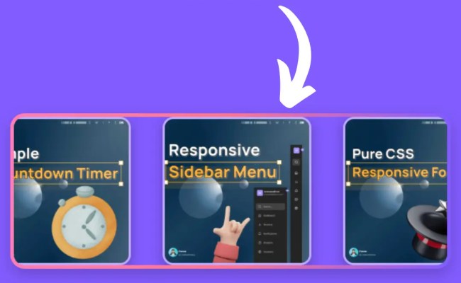 Create Eye-Catching Movie Poster Cards Using HTML & CSS