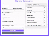 Create Salary Calculator Using Html Css And Javascript Easy Guide