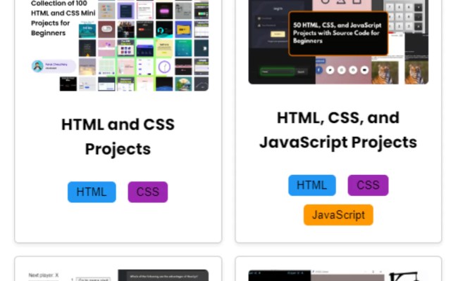 Create Eye-Catching Movie Poster Cards Using HTML & CSS