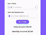 Income Calculator Using Html Css And Javascript Seldom India