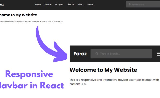 Learn How To Build A Responsive Navbar In React | Easy Tutorial