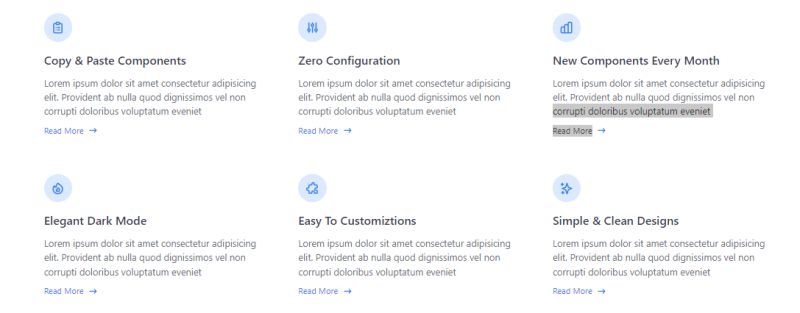 28 Tailwind Feature Section Examples - Gradient Illustration Collection - Mobile Quality