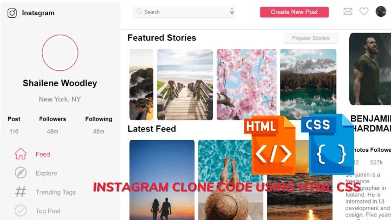 Creating An Instagram Login Page Clone Html Css And Js Tutorial - High Resolution Vintage Textures for Desktop