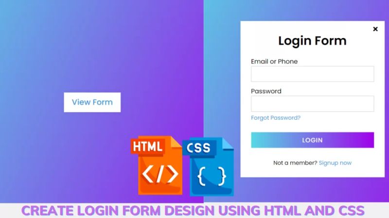 Login Form Split Design Html Code Example By Nicepage - Elegant City Wallpaper - Full HD