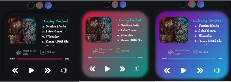 How To Create Music Player Using Html Css And Javascript Code Inertia - Best Dark Pictures in High Resolution