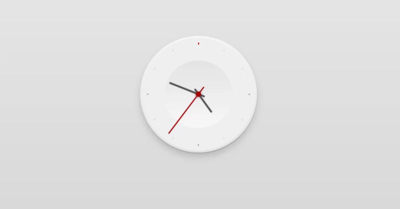 20 Javascript Digital Clocks 2024 Update - Best Vintage Patterns in High Resolution