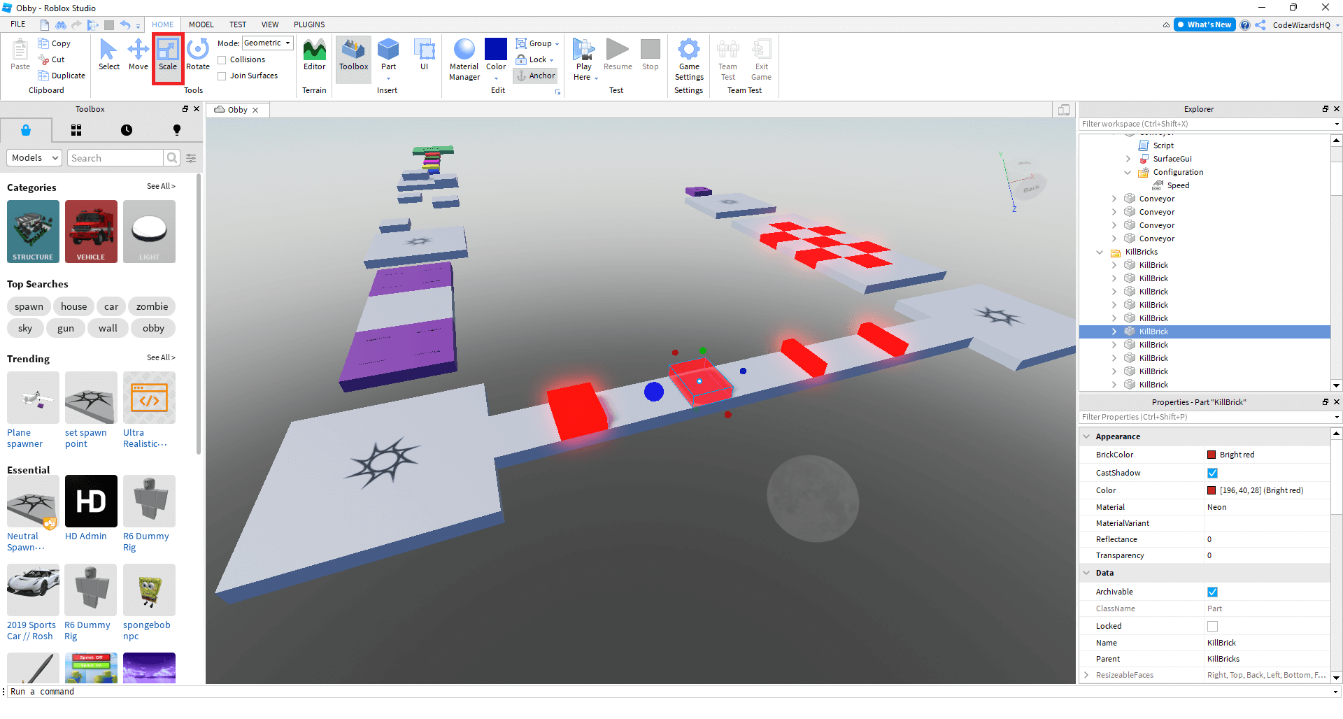 How To Make A Roblox Game In 15 Minutes Create Roblox Games Step 8 