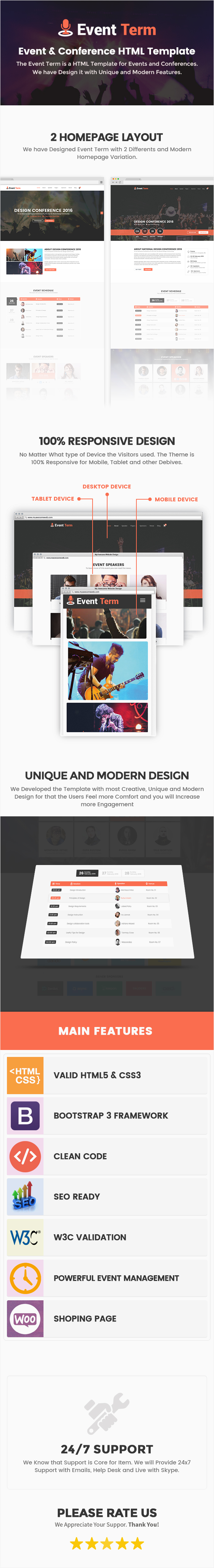 Event Term - Event & Conference HTML Template