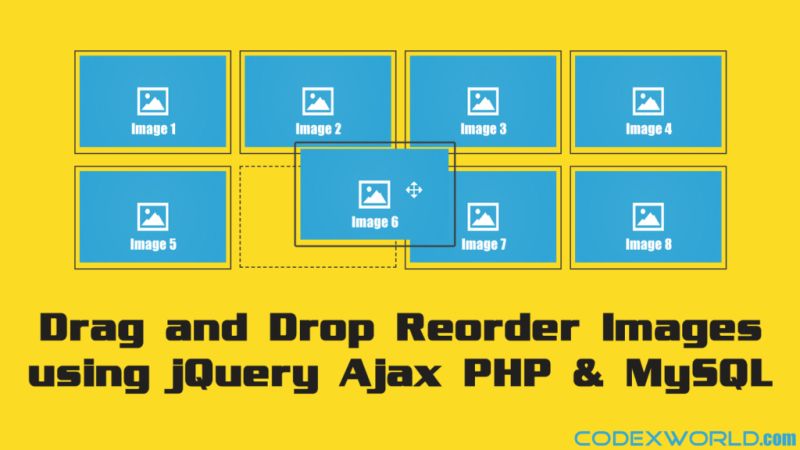 Jquery Ajax Drag And Drop Reorder With Php And Mysql Youtube - Best Abstract Illustrations in 8K