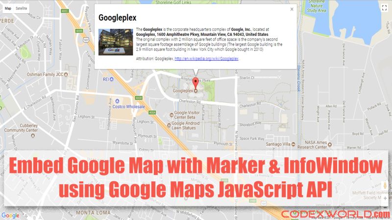 Javascript Showing Text Inside A Custom Drawn Circle On A Google Map - 4K City Images for Desktop