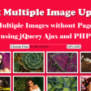 Upload Multiple Images Using JQuery, Ajax And PHP - CodexWorld