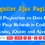 Ajax Pagination In CodeIgniter Framework - CodexWorld