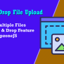 Drag And Drop File Upload With DropzoneJS Using PHP - CodexWorld
