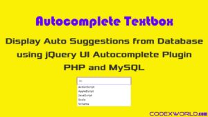Jquery Autocomplete Suggestions From Mysql Data Using Php And Ajax - Premium Colorful Art Gallery - Full HD