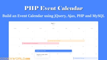 Php Event Calendar Jquery Ajax Mysql Codexworld Codexworld - Gradient Photos - Classic High Resolution Collection