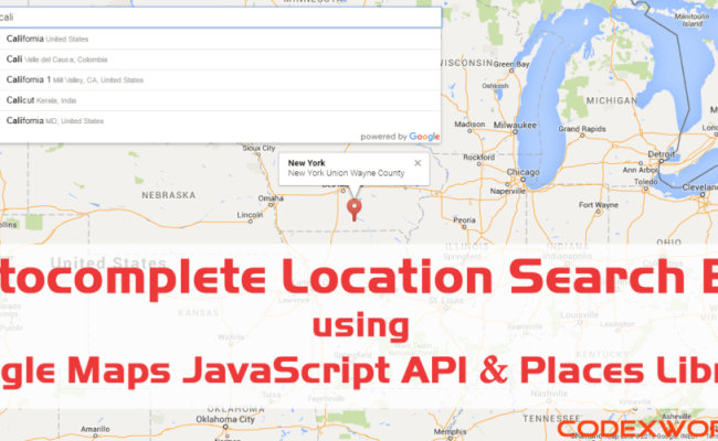 Autocomplete Places Search Box Using Google Maps JavaScript API ...
