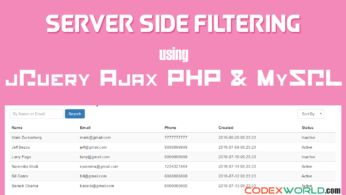 Demo Filter Data Using Jquery Ajax Php Mysql Youtube - Mountain Wallpaper Collection - Full HD Quality