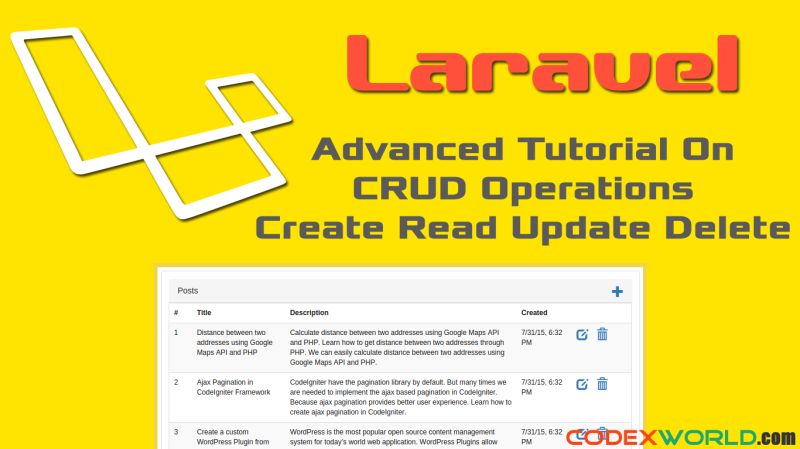 Laravel Tutorial Installation Configuration For Beginners Codexworld - Best Nature Illustrations in Desktop