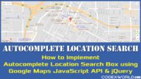 How To Use Javascript Google Maps Api With Direction And Autocomplete Library In Html Erofound - Premium Landscape Art Gallery - Desktop