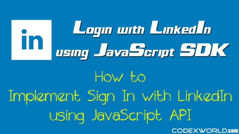 Login With Linkedin Using Javascript And Php Seecoding Technologies - Artistic 4K Nature Designs | Free Download