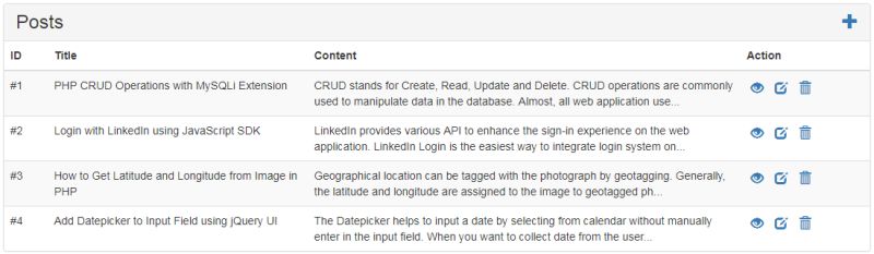 Image Crud 2 Codeigniter 3 X How To Fetch Image In Html Table Data - Creative Geometric Pattern - Desktop