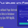 Ajax File Upload With Form Data Using PHP - CodexWorld