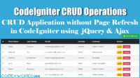 Crud Operations Using Codeigniter Part 1 By Yuvraj Khavad Medium - Gradient Images - Ultra HD HD Collection