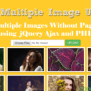 Upload Multiple Images Without Page Refresh Using JQuery Ajax And PHP ...