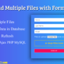 Upload Multiple Files With Form Data Using JQuery, Ajax, And PHP ...