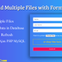 Upload Multiple Files With Form Data Using JQuery, Ajax, And PHP ...