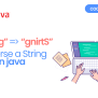 Basic Java Program : How To Reverse A String In Java ? - CodingBroz