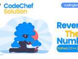 Reverse The Number Codechef Solution Codingbroz