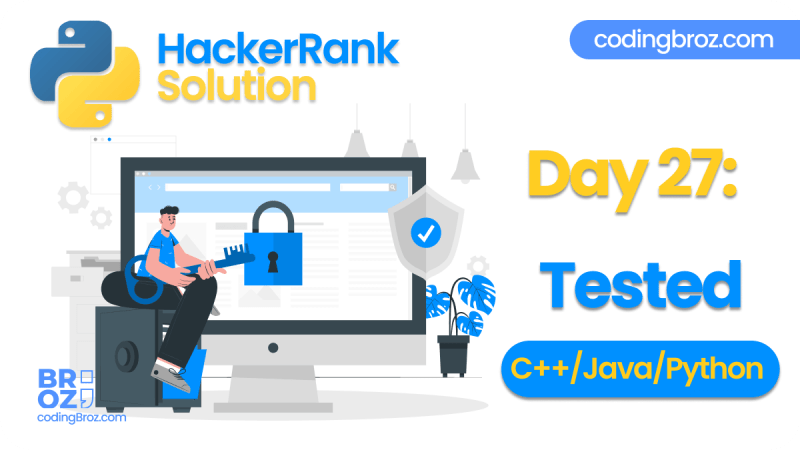 Day 27 Testing Hackerrank Solution In C 30 Days Of Code - Light Wallpaper Collection - HD Quality