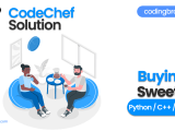 Buying Sweets Codechef Solution Codingbroz