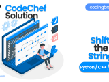 Shift The String Codechef Solution Codingbroz