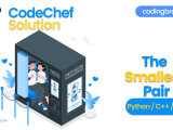 The Smallest Pair Codechef Solution Codingbroz
