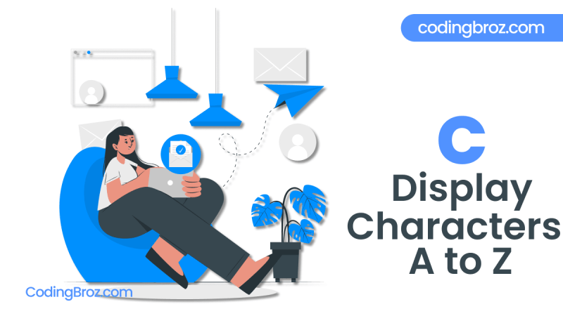 C Program To Display Characters From A To Z Using Loop Go Coding - Beautiful High Resolution Landscape Textures | Free Download
